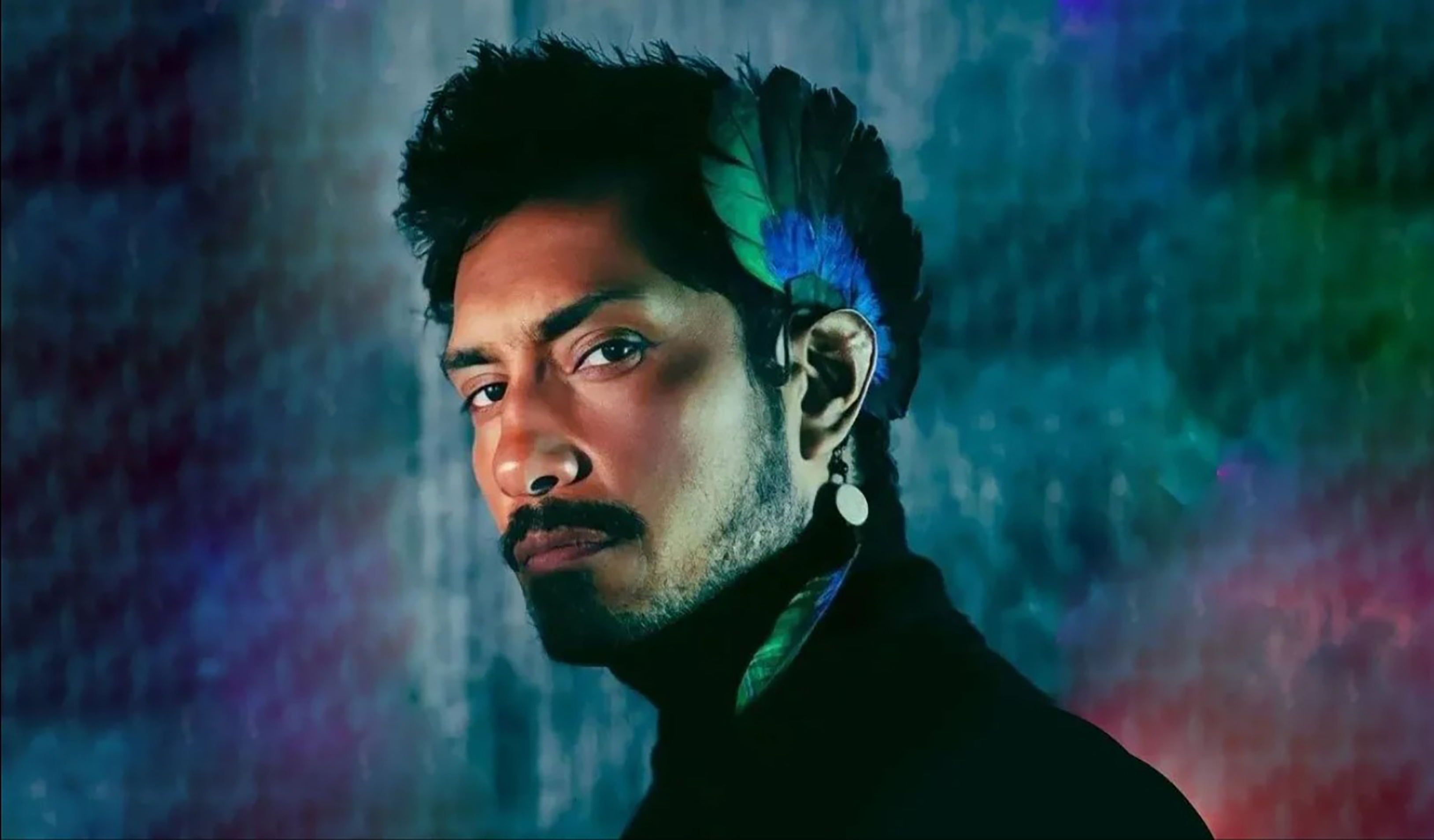 Photo of the actor Tenoch Huerta.